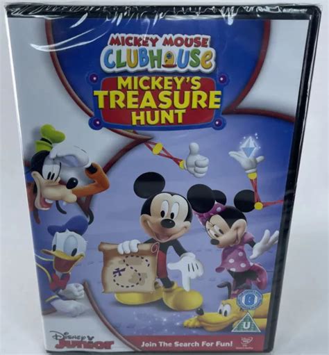 DISNEY JUNIOR - Mickey Mouse Clubhouse: Treasure Hunt - New & Sealed DVD $9.27 - PicClick CA