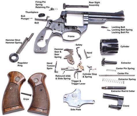 Double Action Revolver Parts Diagram