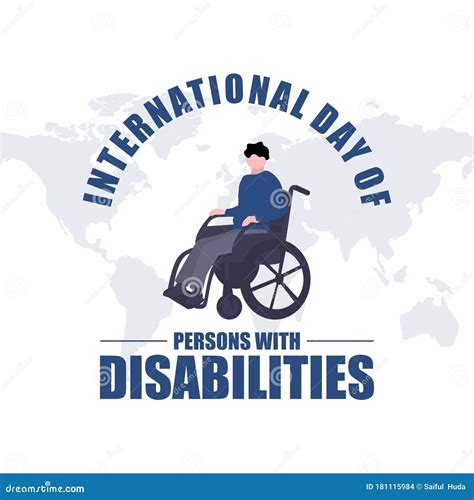 International Day of Persons with Disabilities Design Vector. Stock Vector - Illustration of ...