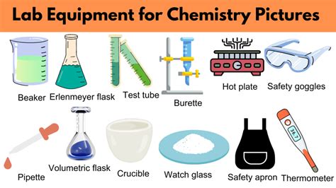 List of Lab Equipment for Chemistry Names, Uses and Pictures - GrammarVocab