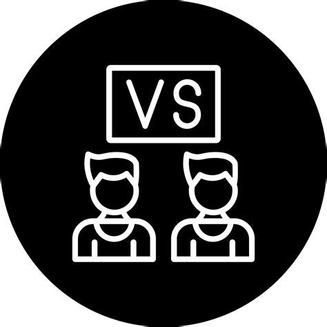 Versus Vector Icon 15570453 Vector Art at Vecteezy