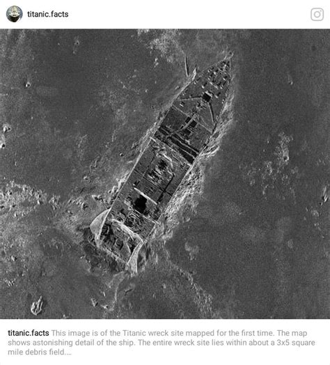 Map Of Titanic Wreck