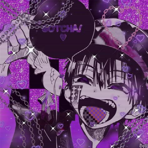 Purple Aesthetic Anime - Pintogram