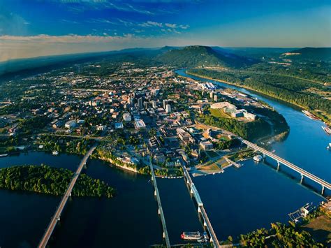 Chattanooga, TN - beautiful photo of the four bridges leading into Chattanooga. | Chattanooga ...