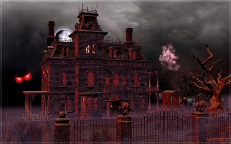 Haunted House Wallpapers Desktop - Wallpaper Cave