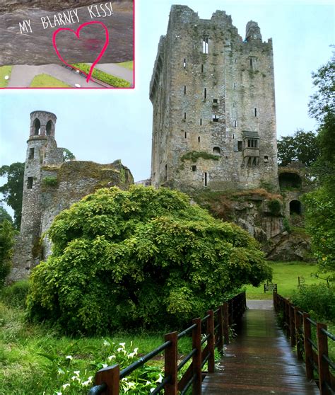 Kissing The Blarney Stone at Blarney Castle Ireland