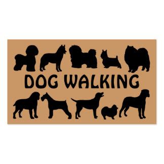 Dog Walking Business Cards & Templates | Zazzle