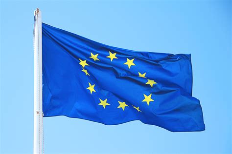 European Union Flag Royalty-Free Stock Photo