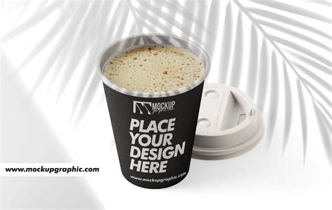 Coffee Cup Mockup Design - Mockup Graphic