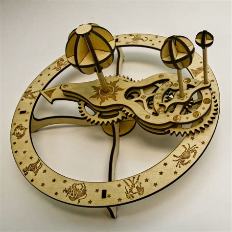 Orrery – Laser Cut Wood Project | Eleccelerator