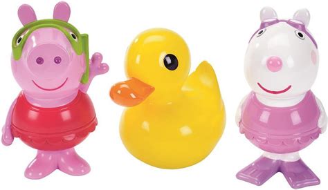 Peppa Pig Bath Squirters 3 Pack: Peppa, Suzy Sheep and Quack – BigaMart