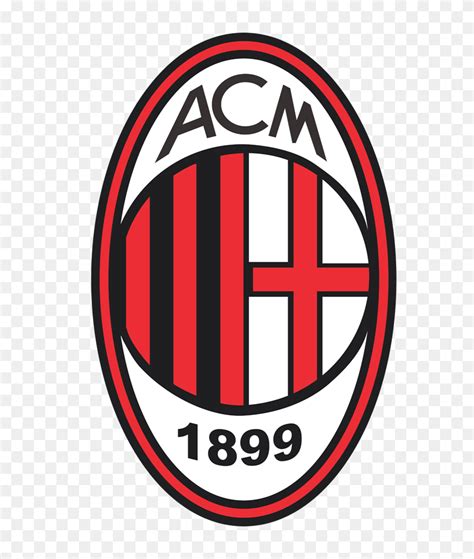 Ac Milan Escudo Vector Ac Milan Transparent, Logo, Symbol, Trademark HD PNG Download - FlyClipart