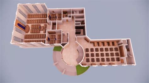 Entry #55 by hafizawais05 for 3d hotel floor plan | Freelancer