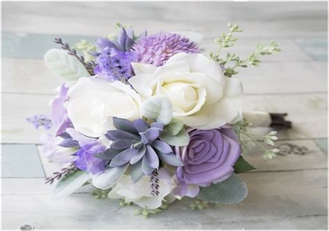 Lilac Rose Bouquet - Trionds