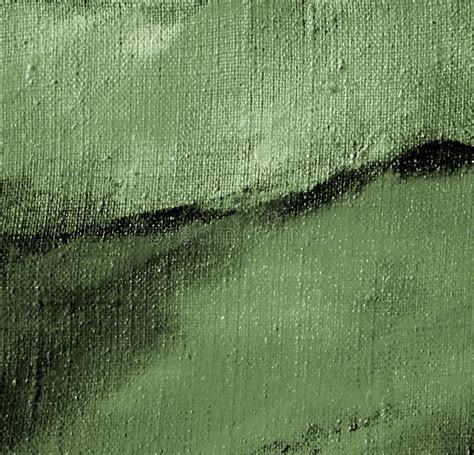 Grey Green Abstract Painting on a Canvas Stock Illustration - Illustration of green, bright ...