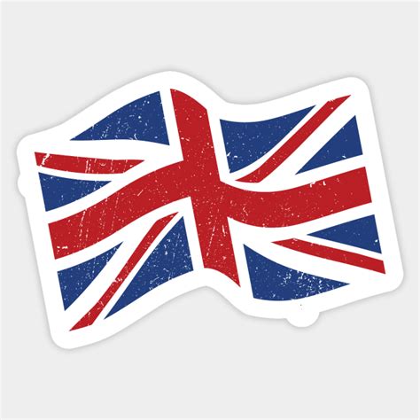 UK Flag - British Patriotic - Sticker | TeePublic