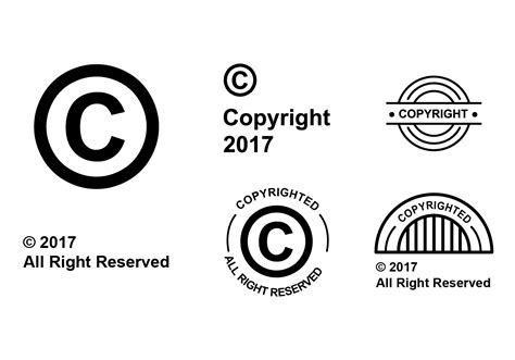 Logos With Copyright Symbol