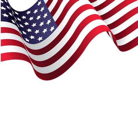 American Flag Banner Png - PNG Image Collection