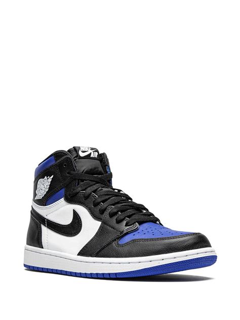 Jordan Air Jordan 1 Retro High OG "Royal Toe" Sneakers | Black | FARFETCH TR