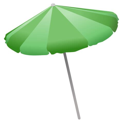 Beach umbrella vector clip art | Free SVG