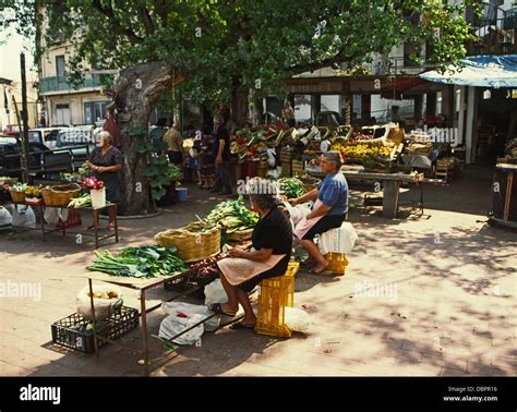 Market at Gerace, Calabria, Southern Italy Stock Photo - Alamy