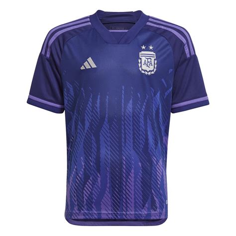 adidas Argentina Away Jersey World Cup 2022 Youth