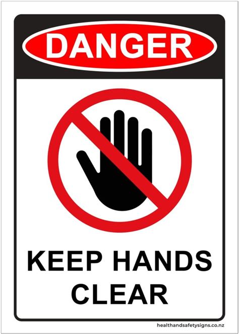 Danger & Warning signs - Health and Safety Signs