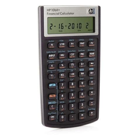 Hewlett Packard Calculator 10bii+ Financial - Impact