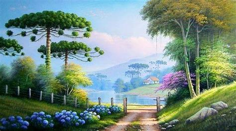 Beautiful nature, flowers, beauty, art, nature, paintings, HD wallpaper | Peakpx