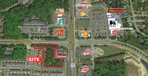 Route 17 & Fort Eustis Blvd, Yorktown, VA, 23692 - Residential / Multifamily Land For Sale ...