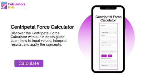 Centripetal Force Calculator | Accurate Force Analysis