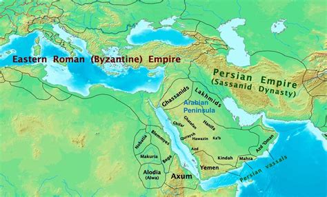 Ancient Arabian Peninsula Map