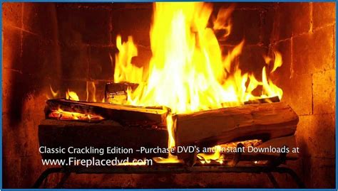 Download Burning Log Fireplace Screensaver - Free and Beautiful Screensaver