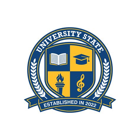 University education logo design vector template 6470649 Vector Art at Vecteezy