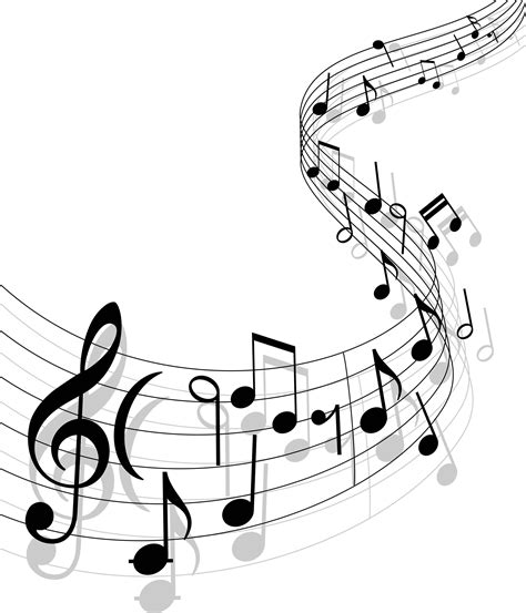 Music notes black and white clipart music note - WikiClipArt