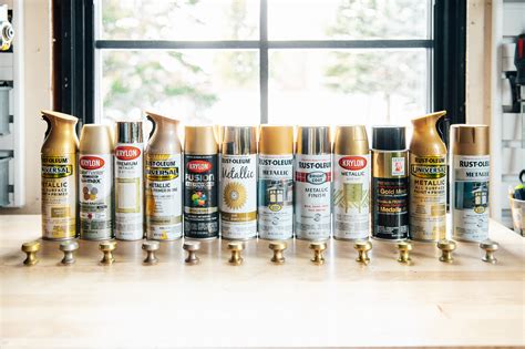 Transform Your Home with Metallic Gold Spray Paint