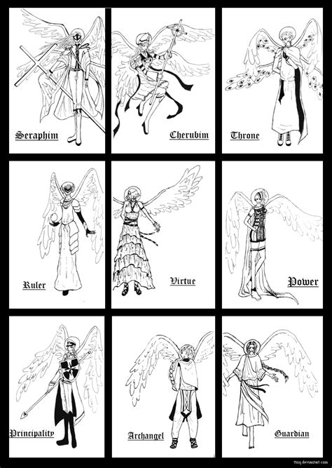 Angel Hierarchy by TTriq on DeviantArt