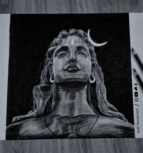 Top more than 62 pencil lord shiva drawing super hot - xkldase.edu.vn