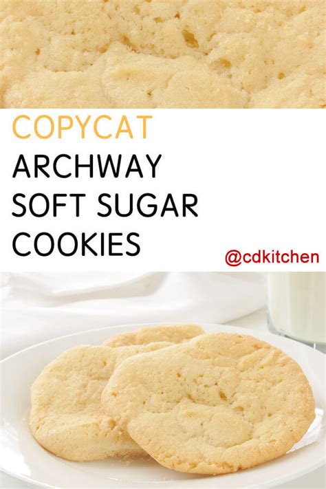 Copycat Archway Soft Sugar Cookies Recipe | CDKitchen.com