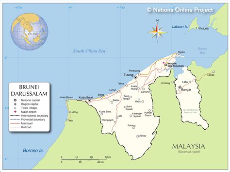 Brunei On Asia Map_ – Map Of Us Topographic