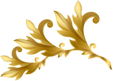 Gold Decorative Lines Png Transparent Background Decorative Elements - Clip Art Library