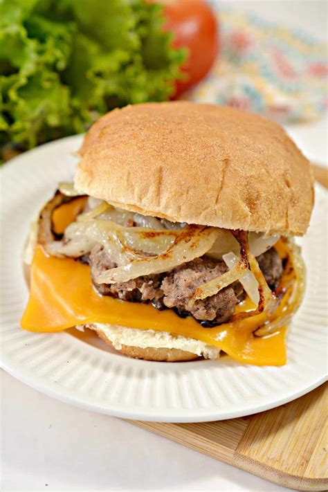 Oklahoma Fried Onion Burgers - Sweet Pea's Kitchen