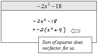 OpenAlgebra.com: Free Algebra Study Guide & Video Tutorials: Factoring Special Binomials