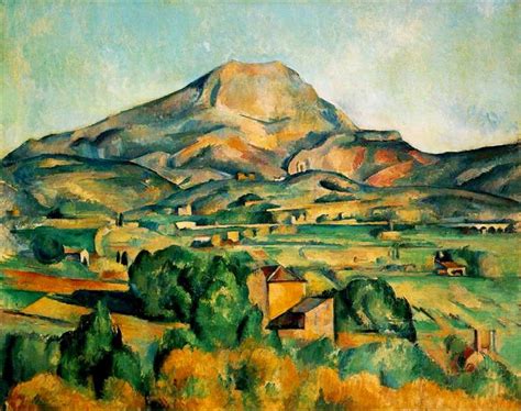 Mont Sainte-Victoire, c.1895 - Paul Cezanne - WikiArt.org