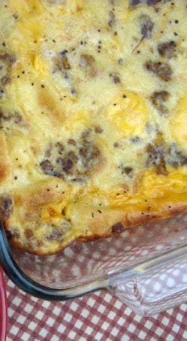 Velveeta Cheesy Breakfast Bake - SCROLL DOWN Breakfast Bake, Sausage Breakfast, Breakfast ...