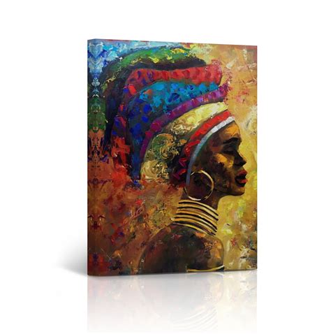 African Wall Art CANVAS PRINT Woman Beauty Home Decor Artwork - Etsy