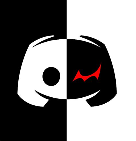 Monokuma Discord Icon (made by me) : danganronpa