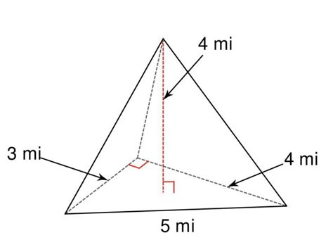 Volume Formula For Triangular Pyramid