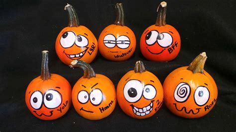 15 Cute Fall Pumpkin Painting Ideas – OBSiGeN