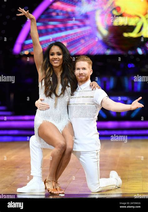 Alex Scott & Neil Jones at The Strictly Come Dancing Live Tour Photocall at Arena Birmingham ...